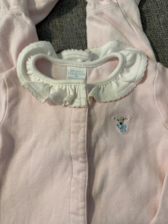 Edgehill Collection Pink Footed with Ruffle Collar and a Sheep size 9m GUC - Picture 9 of 10